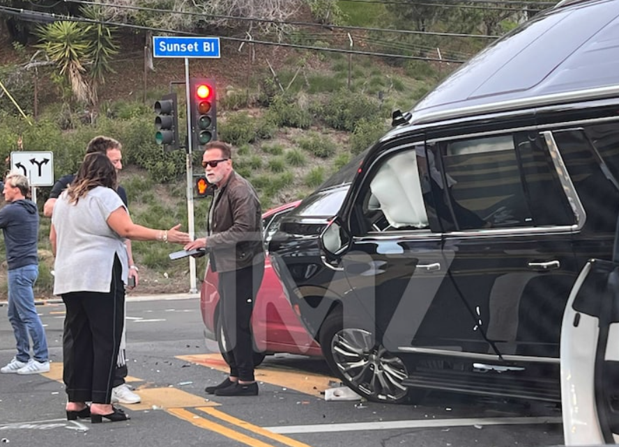 ДТП, Шварценеггер